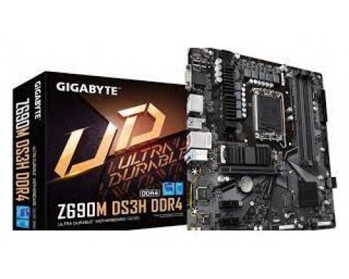 PLACA BASE GIGABYTE Z690M DS3H 1700 MATX 4XDDR4